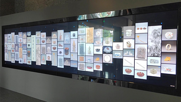 常州博物館互動魔墻數字展示系統
